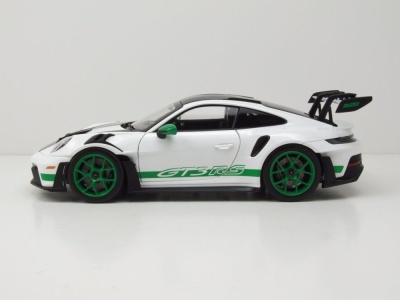 Porsche 911 GT3 RS Tribute to Carrera RS 2022 weiß grün Modellauto 1:18 Norev