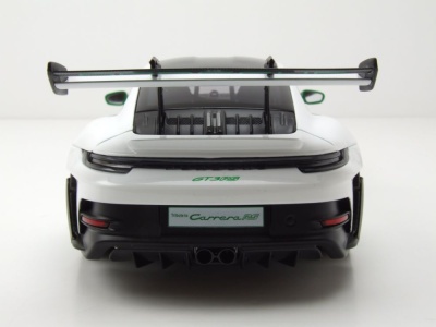 Porsche 911 GT3 RS Tribute to Carrera RS 2022 weiß grün Modellauto 1:18 Norev
