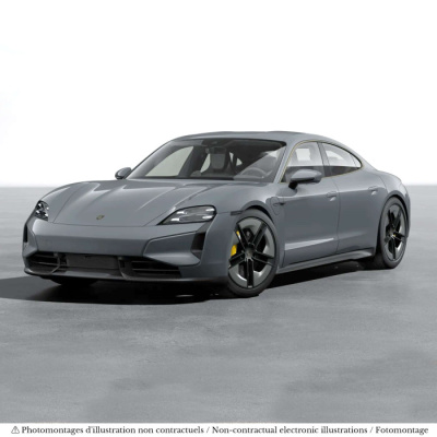 Porsche Taycan Turbo S 2024 schiefergrau Modellauto 1:18...