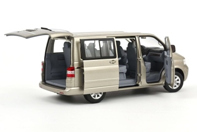 VW T5 Bus Multivan 2003 beige metallic Modellauto 1:18 Norev