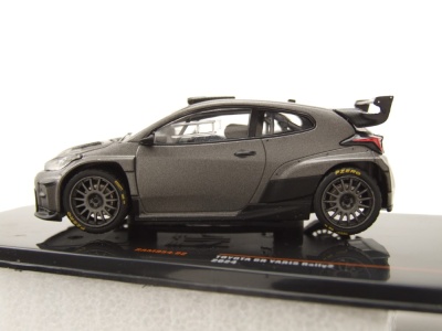 Toyota GR Yaris Rally2 2024 matt grau metallic Modellauto 1:43 ixo models