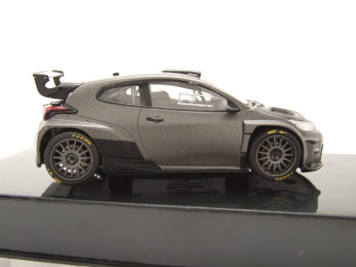 Toyota GR Yaris Rally2 2024 matt grau metallic Modellauto 1:43 ixo models