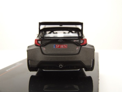Toyota GR Yaris Rally2 2024 matt grau metallic Modellauto 1:43 ixo models