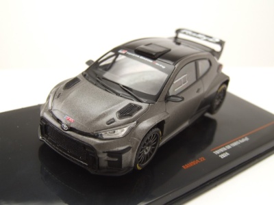 Toyota GR Yaris Rally2 2024 matt grau metallic Modellauto 1:43 ixo models