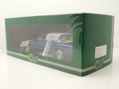 Jaguar XJR X300 RHD 1995 dunkelblau Modellauto 1:18 Cult Scale Models