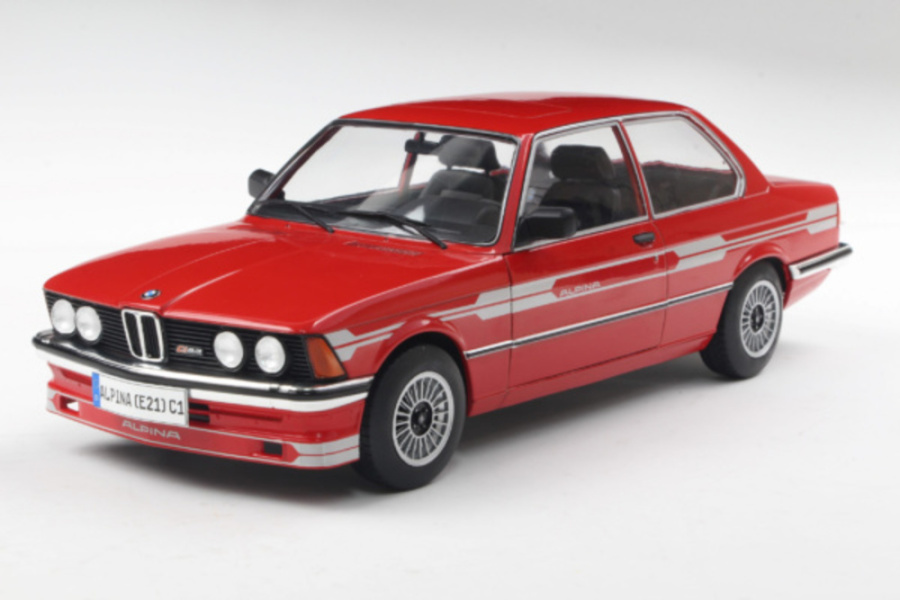 BMW Alpina E21 C1 2.3 1980 rot Modellauto 1:18 Solido