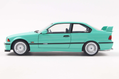 BMW M3 E36 Coupe Solido Works 1991 mintgrün Modellauto 1:18 Solido