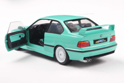 BMW M3 E36 Coupe Solido Works 1991 mintgrün Modellauto 1:18 Solido