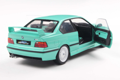 BMW M3 E36 Coupe Solido Works 1991 mintgrün Modellauto 1:18 Solido