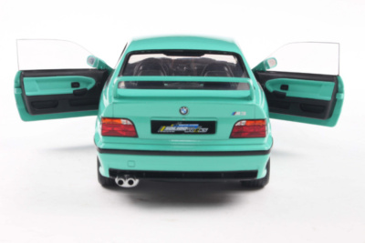 BMW M3 E36 Coupe Solido Works 1991 mintgrün Modellauto 1:18 Solido