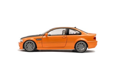 BMW E46 M3 Coupe Solido Works 2000 orange Modellauto 1:18...
