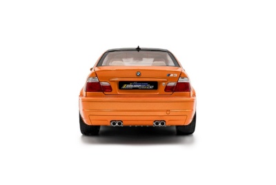 BMW E46 M3 Coupe Solido Works 2000 orange Modellauto 1:18 Solido