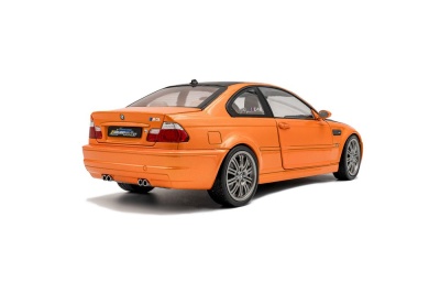 BMW E46 M3 Coupe Solido Works 2000 orange Modellauto 1:18 Solido