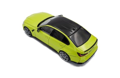 BMW G80 M3 Competition Sedan 2023 gelb Modellauto 1:43 Solido
