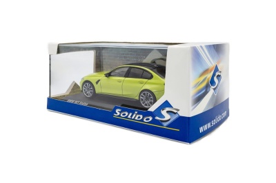 BMW G80 M3 Competition Sedan 2023 gelb Modellauto 1:43 Solido