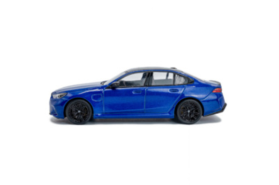 BMW G90 M5 Sedan 2024 marina bay blau Modellauto 1:43 Solido