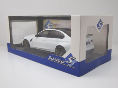 BMW M3 (G80) Performance 2024 alpine weiß Modellauto 1:18 Solido