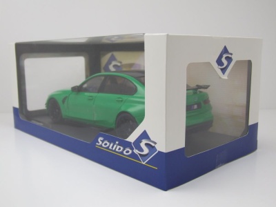 BMW M3 (G80) Performance 2024 signal grün Modellauto 1:18 Solido