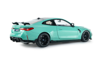 BMW M4 Performance Solido Works 2024 türkis Modellauto 1:18 Solido