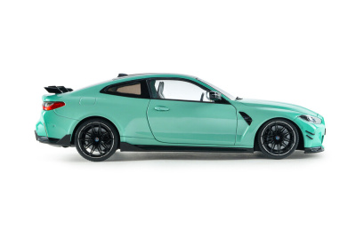 BMW M4 Performance Solido Works 2024 türkis Modellauto 1:18 Solido