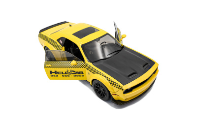 Dodge Challenger SRT Hellcat Redeye Widebody NYC Hellcab 2023 gelb Modellauto 1:18 Solido