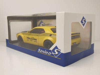 Dodge Challenger SRT Hellcat Redeye Widebody NYC Hellcab 2023 gelb Modellauto 1:18 Solido