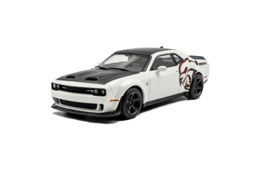 Dodge Challenger SRT Hellcat Redeye Widebody Custom 2020 weiß Modellauto 1:43 Solido