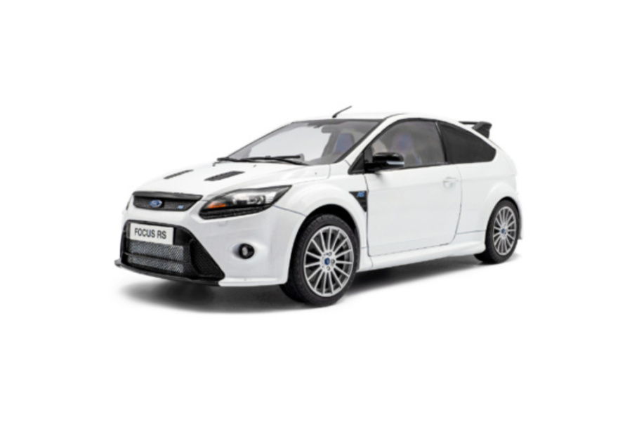 Ford Focus RS MK2 Pack RS Plus 2009 weiß Modellauto 1:18 Solido