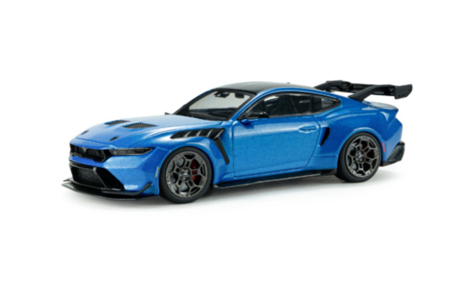 Ford Mustang GTD 2025 blau metallic Modellauto 1:43 Solido