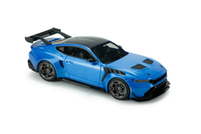 Ford Mustang GTD 2025 blau metallic Modellauto 1:43 Solido