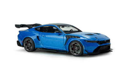 Ford Mustang GTD 2025 blau metallic Modellauto 1:43 Solido