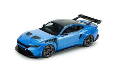 Ford Mustang GTD 2025 blau metallic Modellauto 1:43 Solido