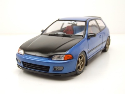 Honda Civic EG6 1991 blau metallic Modellauto 1:18 Solido