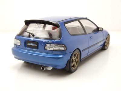 Honda Civic EG6 1991 blau metallic Modellauto 1:18 Solido