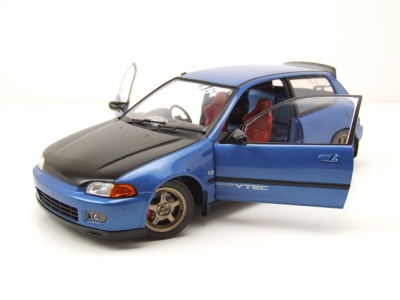 Honda Civic EG6 1991 blau metallic Modellauto 1:18 Solido