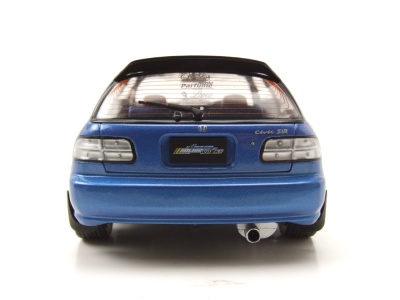 Honda Civic EG6 1991 blau metallic Modellauto 1:18 Solido