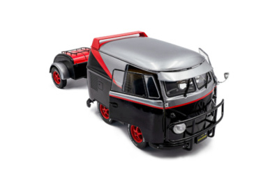 VW T1 Kool Kombi B-Team 2024 schwarz grau Modellauto 1:18 Solido