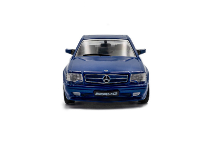 Solido 1:43 MB 560 SEC AMG – Modellino Pressofuso Rosso, Wide Body 1990