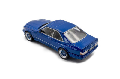 Mercedes 560 SEC AMG W126 Widebody 1990 blau metallic Modellauto 1:43 Solido