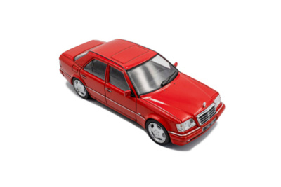 Mercedes W124 E60 AMG 1994 rot Modellauto 1:43 Solido