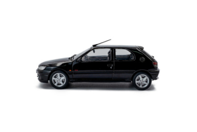 Peugeot 306 S16 1994 schwarz Modellauto 1:43 Solido