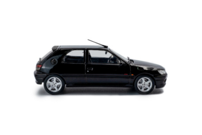 Peugeot 306 S16 1994 schwarz Modellauto 1:43 Solido