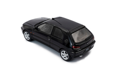 Peugeot 306 S16 1994 schwarz Modellauto 1:43 Solido