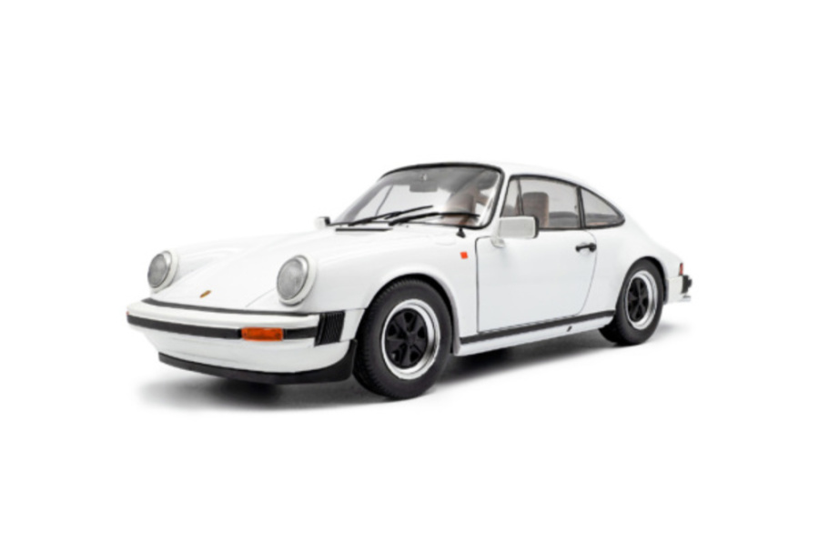 Porsche 911 (930) Turbo 3.0 SC 1974 weiß Modellauto 1:18 Solido