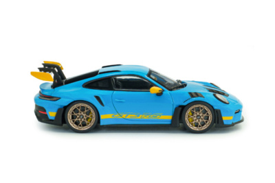 Porsche 911 (992) GT3 RS 24h Daytona 2003 Tribute 2023 riviera blau Modellauto 1:43 Solido