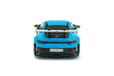 Porsche 911 (992) GT3 RS 24h Daytona 2003 Tribute 2023 riviera blau Modellauto 1:43 Solido