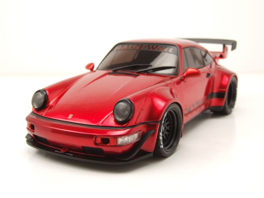 Porsche 911 (964) RWB Rauh-Welt rot Modellauto 1:18 Solido