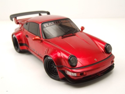 Porsche 911 (964) RWB Rauh-Welt rot Modellauto 1:18 Solido