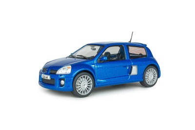 Renault Clio V6 2003 blau metallic Modellauto 1:43 Solido