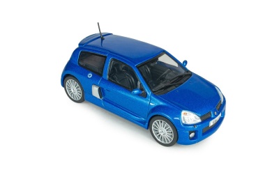 Renault Clio V6 2003 blau metallic Modellauto 1:43 Solido